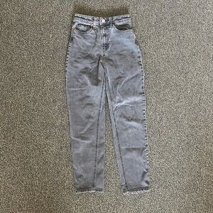 H&M High Rise Gray Women's Jeans